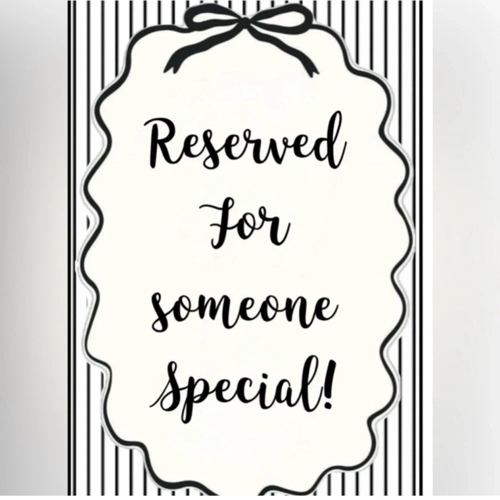 Reserved For Someone Special-Do Not Purchase - Picture 1 of 1